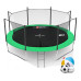 Батут  Hop-Sport 14FT 427 см green із внутрішньою сіткою - фото №9